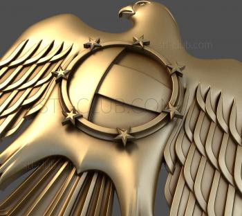 3D model Eastern Eagle (STL)